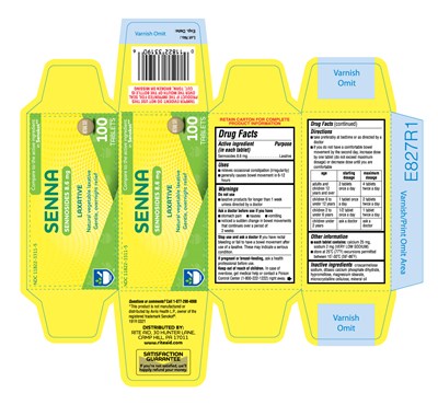 191R-Rite Aid-Laxative Senna Tablets-carton label-100s.jpg 191R Rite Aid Laxative Senna Tablets carton label 100s